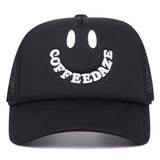 Conjunto de 2 piezas, sombrero + 'adornos', 2025 nuevo rostro sonriente bordado, casual, simple y transpirable gorra de béisbol para mujer, ligera, ajuste ajustable, tejido artesanal, tema de ocasión, lavado a mano o limpieza profesional, gorra de béisbol