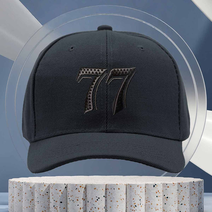 Gorra Trucker 77 - Gorra de béisbol ajustable con diseño '77', ligera y transpirable para hombres y mujeres, deportes al aire libre, ropa casual, equipo deportivo para exteriores, diseño deportivo, construcción duradera, gorras para hombre, sombrero para