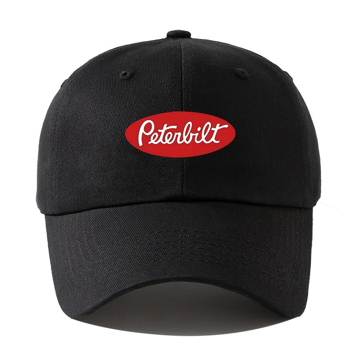 Gorra de Béisbol para Camioneros PETERBILT Hombres MAKEFGE - Ajustable con Cierre de Presión, Malla Transpirable en la Parte Posterior y Protección Solar, Sombrero Casual para Exteriores para Agricultura, Pesca, Conducción (/Beige/Blanco/Azul), Accesorio