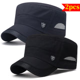 2 sombreros para hombre de secado rápido y protección solar, malla transpirable, livianos, con cierre ajustable, ideales para actividades al aire libre, equipo de protección exterior, accesorio elegante, gorra ligera