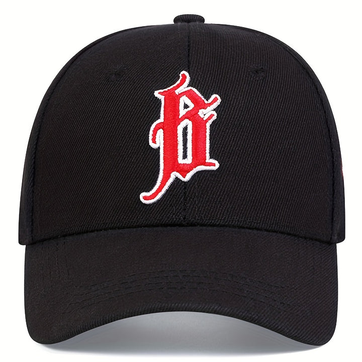 Gorra de Béisbol Ajustable para Hombre con Bordado BOSTON - Ligera, Protectora Solar y Casual para Salidas de Primavera/Otoño, Estilo de Ocio