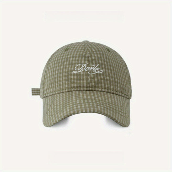 Gorra de Béisbol para Mujer - Ajustable con Cierre Snapback, Transpirable para Uso Diario y Navidad, Azul Marino/Beige/Gris/Azul, Sombrero Casual al Aire Libre y Eventos Formales, Detalles Bordados, Moda Retro, Tela Duradera, Ideal para Compras Festivas