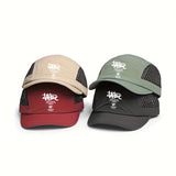 Nueva gorra de béisbol de cinco paneles con borde suave y copete corto de cuadros para primavera y verano, elegante y sencilla, adecuada para parejas, casual y versátil.