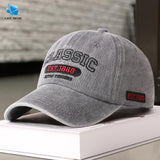 Gorra de Béisbol Estilo Coreano con Bordado para Parejas, Sombrero Duckbill Unisex Desgastado y Protección Solar para Primavera/Otoño