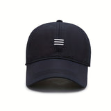 Gorra de Béisbol para Hombre, Ajustable, de Tela Mesh Respirable, Azul Marino, Gorra Casual para Atire Casual y Actividades al Aire Libre