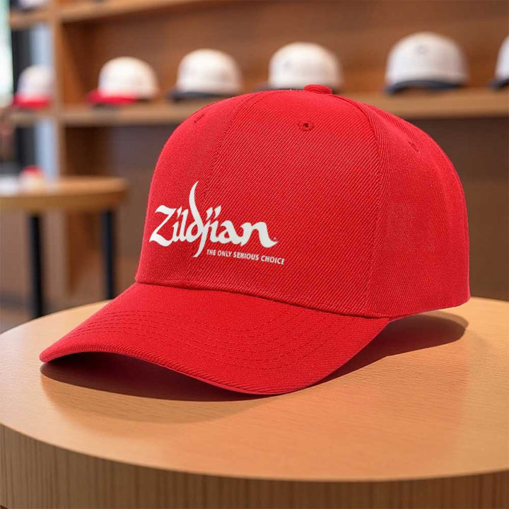 1 Gorra de béisbol Zildjian Since 1623 - Gorra ligera ajustable con cierre, negra con logo blanco, para skateboarding, gimnasio, viajes, ropa urbana casual - Gorra deportiva unisex para hombres y mujeres, accesorio para el cabello para el gimnasio, moda u