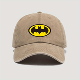 1 gorra de béisbol ajustable WB Batman para hombres, diseño retro de caricatura, ligera y transpirable 100% poliéster, con correa ajustable para deportes al aire libre, viajes y moda casual, sombrero para uso diario