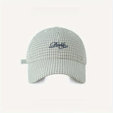 Gorra de Béisbol para Mujer - Ajustable con Cierre Snapback, Transpirable para Uso Diario y Navidad, Azul Marino/Beige/Gris/Azul, Sombrero Casual al Aire Libre y Eventos Formales, Detalles Bordados, Moda Retro, Tela Duradera, Ideal para Compras Festivas