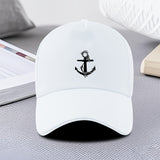 Gorra de béisbol con estampado de anclas, diseño moderno y único para estilo casual ligero unisex, gorra de béisbol para hombre, gorra de béisbol para mujer, gorra de béisbol para adolescente