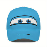Gorra Unisex de Anime con Protección Solar UPF - Gorra de Béisbol con Visera Curva Recubierta de PVC, Estructura y Acolchado de Resina ABS, Lavable a Máquina para Uso Exterior, Ropa Casual para Hombres y Mujeres, Todo el Año (Temática de Anime)