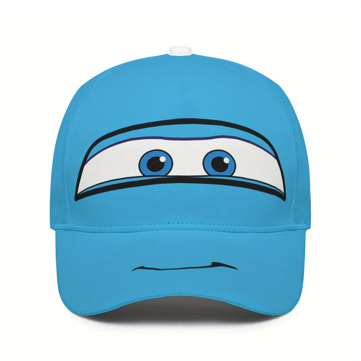 Gorra Unisex de Anime con Protección Solar UPF - Gorra de Béisbol con Visera Curva Recubierta de PVC, Estructura y Acolchado de Resina ABS, Lavable a Máquina para Uso Exterior, Ropa Casual para Hombres y Mujeres, Todo el Año (Temática de Anime)