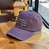 Nueva gorra de béisbol de visera ancha para otoño-invierno, bordada con letras, para mostrar el rostro y la edad, gorro de pico de pato estilo pareja para hombre