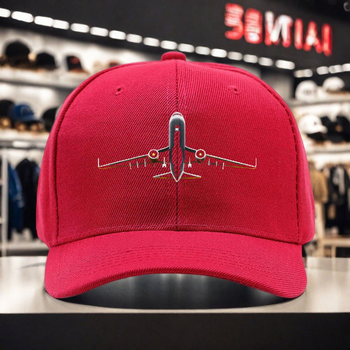 1pc Gorra de Piloto para Hombres y Mujeres - Diseño con Avión &amp; Cola del Aeroplano, Poliéster Ligero Resistente a Arrugas, Sombrillo Todo Clima al Aire Libre para Entusiastas de la Aviación, Pilotos, Eventos Casuales e Formales - Regalo Para Pilot (/Gris/