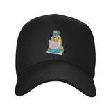 1pc Gorra de Béisbol de Poliéster con Estilo Anime Otaku para Fans, Sombrero Ajustable y Transpirable para Golf, Visera Curvada a la Moda para Hombres y Mujeres, Gorra Ligera Y2K para Parejas, Sombrero Protector Solar