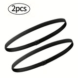 2/3/4 Piezas de Diademas Deportivas Antideslizantes y Transpirables - Bandas para el Cabello de Secado Rápido para Gimnasio, Running, Yoga, Entrenamiento - Sin Residuos Post-Entreno - Regalo Ideal para Fitness, Accesorios de Gimnasia, Esenciales para Yoga