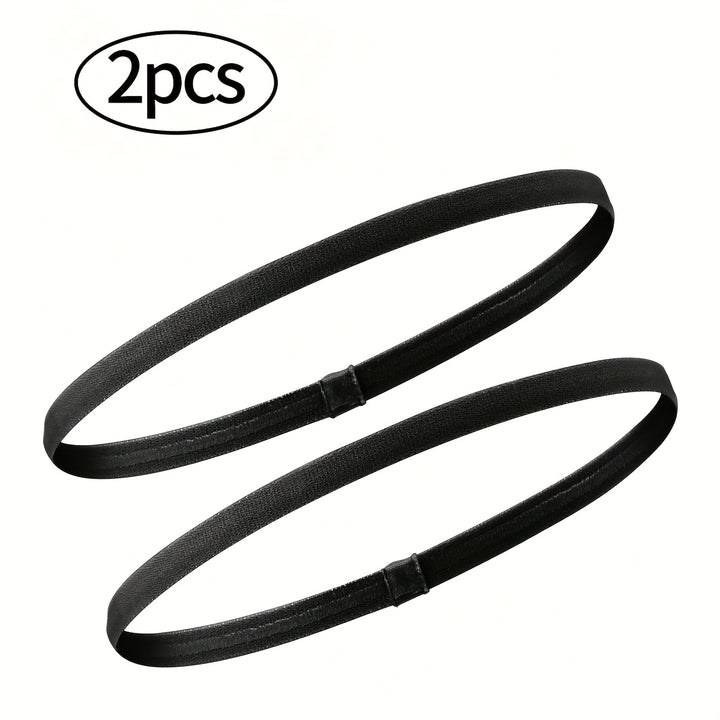 2/3/4 Piezas de Diademas Deportivas Antideslizantes y Transpirables - Bandas para el Cabello de Secado Rápido para Gimnasio, Running, Yoga, Entrenamiento - Sin Residuos Post-Entreno - Regalo Ideal para Fitness, Accesorios de Gimnasia, Esenciales para Yoga