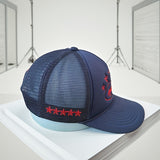 Gorra Unisex Trucker Snapback - Gorra Ligera para Hombres y Mujeres, Estilo Hip Hop, Fiestas de Cumpleaños, Atuendos Casuales Diarios, Ajuste Versátil, Bordado, Accesorio Streetwear, Tela Transpirable, Moda Masculina