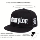 Gorra de béisbol para hombre con bordado de letras, ideal para actividades al aire libre, ajustable para protección solar, perfecta para uso casual en primavera y otoño, ideal para viajes, salidas a la playa y fiestas