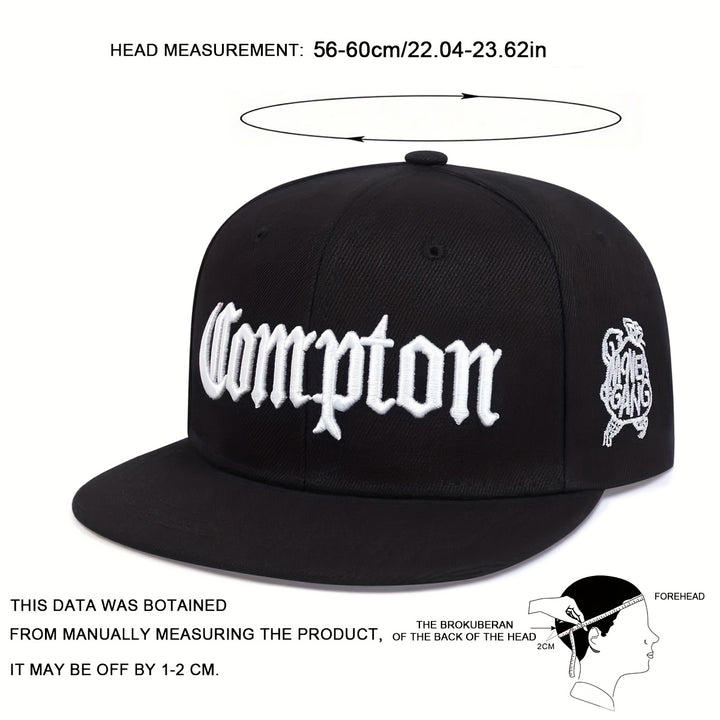 Gorra de béisbol para hombre con bordado de letras, ideal para actividades al aire libre, ajustable para protección solar, perfecta para uso casual en primavera y otoño, ideal para viajes, salidas a la playa y fiestas