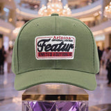 Gorra de béisbol ligera y transpirable para hombre FEATUR - Gorra ajustable con cierre de clic para papá con diseño original de Arizona, azul suave lavado para actividades al aire libre, regalo del Día del Padre y ropa casual, gorra de béisbol, ropa de ca