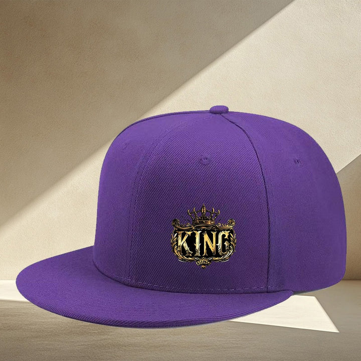 Gorra de pico de pato casual y versátil con estampado sencillo, tendencia de moda primavera-verano, sombrero plano transpirable para uso diario urbano