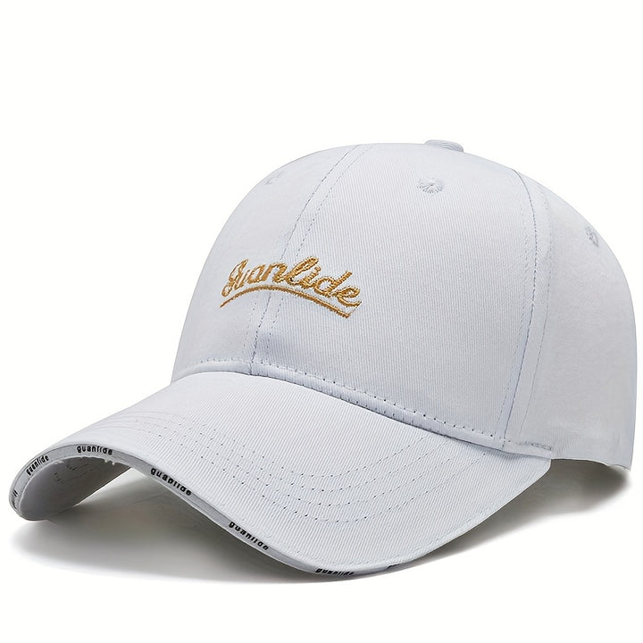 Gorra de béisbol unisex - Gorra ligera para todas las estaciones con letras llamativas de 'GUANLIDE', gorra de béisbol para hombres y mujeres, regalo perfecto para San Valentín, Día de la Madre/Día del Padre, eventos diarios y especiales - Construcción du