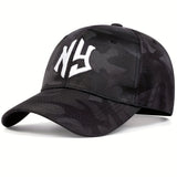 Gorra De Béisbol Con Bordado De Camuflaje A La Moda, Unisex, Estilo Hip Hop, Ligera, Ajustable, Para El Sol, Para Mujeres Y Hombres