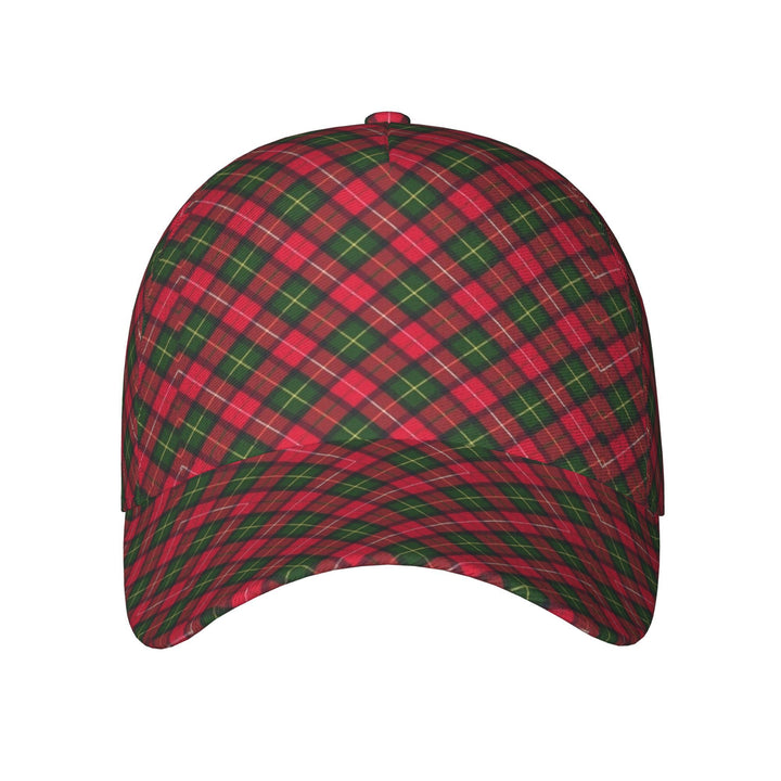 1pc Gorra de Béisbol Ajustable para Hombres y Mujeres con Estampado Tartán Rojo - Sombrero Trucker Escocés a Cuadros Verde/Amarillo/Gris, Ligera Para Todas las Épocas del , Pesca o Senderismo, Cierre Con Botón (Sin Red), Sombreros, Sombreros para Mujeres,