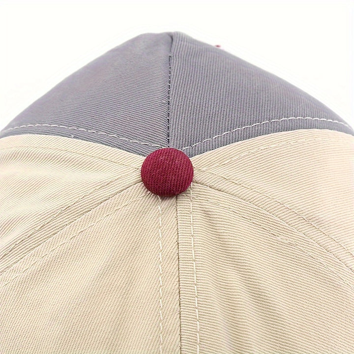 Gorra de Béisbol Bordada para Hombre y Mujer, Estilo Versátil Coreano con Ajuste Snapback y Diseño Desgastado