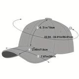 1 Gorra de béisbol de cuero sintético negro elegante para hombre con ajuste de presión - Ligera, duradera y transpirable para actividades al aire libre, viajes, fiestas en la playa y uso casual, gorra de moda de primavera | Gorra de ajuste de presión |...