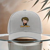 1 Gorra Unisex de Béisbol Ajustable con Diseño Harry Potter, 100% Poliéster, Sombrero Casual para Hombre, Verde Festivo y