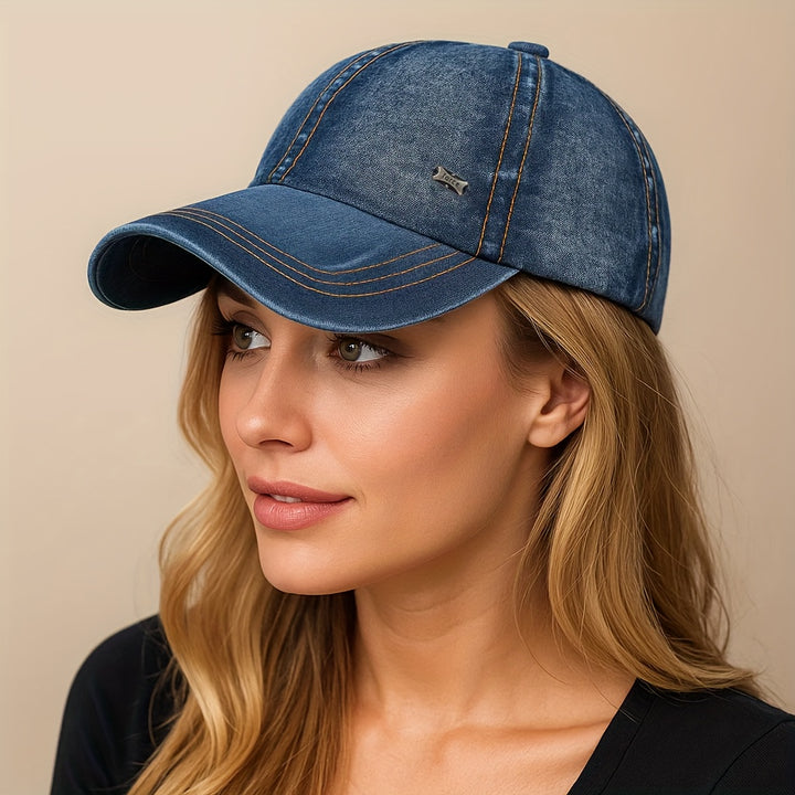 Gorra de Béisbol Ajustable de Perfil Bajo para Hombres y Mujeres - Gorra Trucker Lavada Suave con Ojales de Ventilación, Diseño Casual Unisex para Todas las Estaciones, Accesorio Duradero