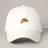 Gorra de béisbol con diseño de avestruz bordado - Gorra ajustable con parte trasera de malla transpirable, ligera y elegante para golf, verano y uso casual - Diseño unisex Y2K en beige, negro, blanco, azul marino, gorra ajustable, accesorio de golf, moda