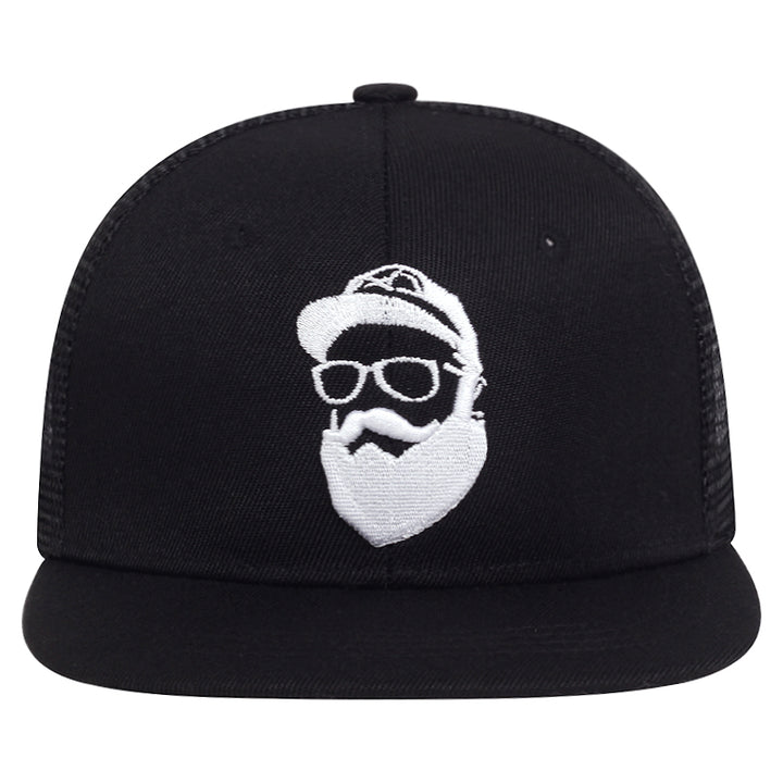 Gorra de béisbol con patrón de tío barbudo para hombre