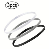 2/3/4 Piezas de Diademas Deportivas Antideslizantes y Transpirables - Bandas para el Cabello de Secado Rápido para Gimnasio, Running, Yoga, Entrenamiento - Sin Residuos Post-Entreno - Regalo Ideal para Fitness, Accesorios de Gimnasia, Esenciales para Yoga