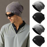 Gorro de punto transpirable para hombres y mujeres, absorbe sudor, a prueba de viento, con diseño cruzado, ideal para deportes y uso diario, lavable a mano, estilo retro