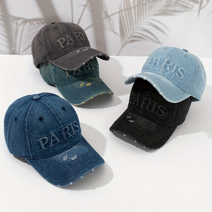 [Gorra de Béisbol Ajustable 100% Algodón] Gorra de Béisbol Ajustable Ligera 100% Algodón - Sombrero de Estilo Urbano para Ropa Casual de Calle y Actividades al Aire Libre