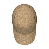 1 Gorra de béisbol con estampado completo de estilo occidental - Diseño con estampado de serpiente marrón, cierre snapback ligero y transpirable, sombrero de camionero unisex con visera para hombres y mujeres, ropa de calle casual para deportes al aire li