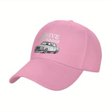 1pc Glstkrrn W123 Gorra de Béisbol Chill Vibes, Sombrero de Golf Ajustable y Transpirable con Visera Curva para Hombres y Mujeres, Gorra Ligera Y2K de Moda para Parejas, Visera Protector Solar