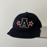 Gorra de béisbol grande con bordado de letras para mujer, estilo coreano, versátil para streetwear, con diseño de rostro pequeño, también adecuada para hombres.