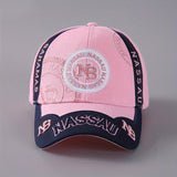 Gorra de Béisbol Bordada con Cierre Ajustable Snapback - Gorra Unisex Transpirable de Poliéster para Hombres y Mujeres, Opciones en Azul y Verde, Ideal para Viajes Casuales o Regalo Navideño