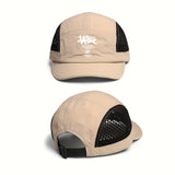 Nueva gorra de béisbol de cinco paneles con borde suave y copete corto de cuadros para primavera y verano, elegante y sencilla, adecuada para parejas, casual y versátil.