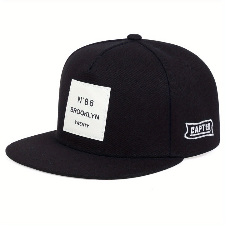 Gorra De Béisbol Con Parche De Etiqueta Brooklyn, Estilo Hip Hop, Ligera, Transpirable, Unisex, Para Golf, Para Hombres Y Mujeres