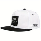 Gorra De Béisbol Con Parche De Etiqueta Brooklyn, Estilo Hip Hop, Ligera, Transpirable, Unisex, Para Golf, Para Hombres Y Mujeres
