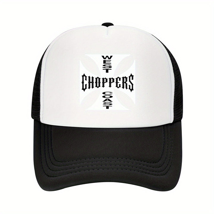 1 Gorra de Béisbol West Coast Choppers Unisex, Malla Trasera Transpirable y Ajustable para Todas las Estaciones
