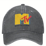 Gorra de golf 2025, MTV, casual, de béisbol, música de verano, televisión, gorra de camionero, ajustable, deportes al aire libre, gorra de béisbol para hombres adultos, Y2K