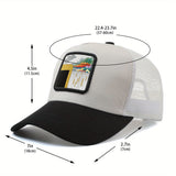 Gorra de Béisbol Unisex con Ajuste Snapback - Gorra Trucker Ligera y Transpirable para Hombres y Mujeres, Deportes al Aire Libre, Moda Urbana, Pesca - Regalo Perfecto para Papá, Mamá o Adolescentes (Talla Única), Sombrero de Verano, Costuras Duraderas, Id