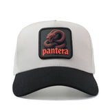 Gorra de béisbol para hombres y mujeres - Ligera y transpirable, con correa ajustable, diseño de serpiente roja y negra, parte trasera de malla no elástica para pesca, al aire libre, casual - Gorra de protección solar unisex para hombres y mujeres, ropa d