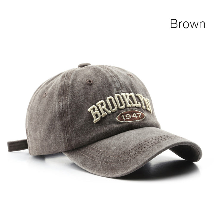 Gorra De Béisbol Retro Para Mujeres Y Hombres Lavada, Sombrero Bordado De Papá, Gorra Casual Snapback De Verano, Gorra De Sol Unisex