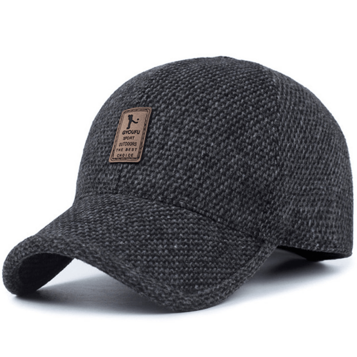 Gorra de béisbol casual abrigada para hombre, nueva colección otoño-invierno 2023, regalo de Navidad